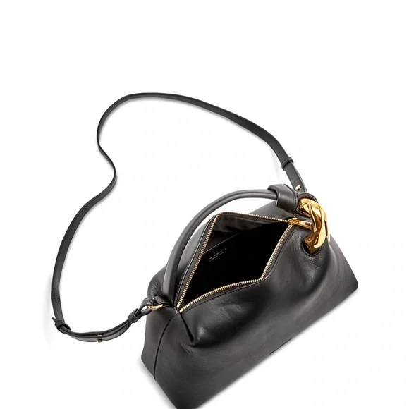 💥NWT💥JW ANDERSON Two-way Black and Gold Corner Bag with Elegant GHW Design✨ - Picture 3 of 6